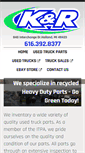 Mobile Screenshot of kandrtruckparts.com